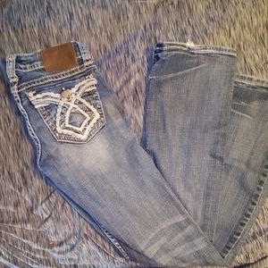 LA idol bootcut jeans